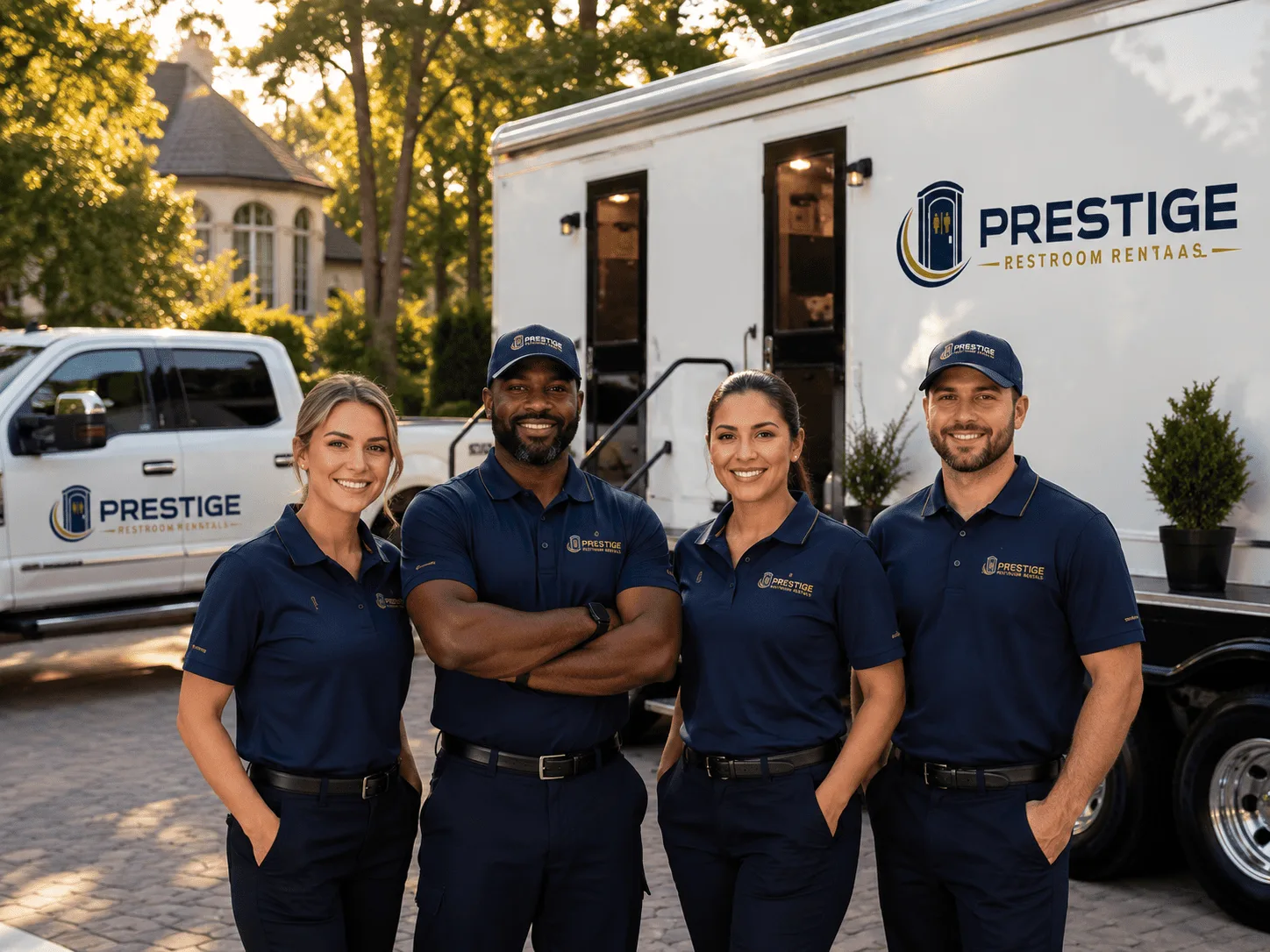 Trusted Luxury Portable Restrooms company in Taylor, ND